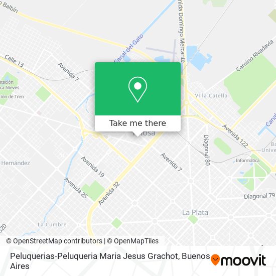 Mapa de Peluquerias-Peluqueria Maria Jesus Grachot