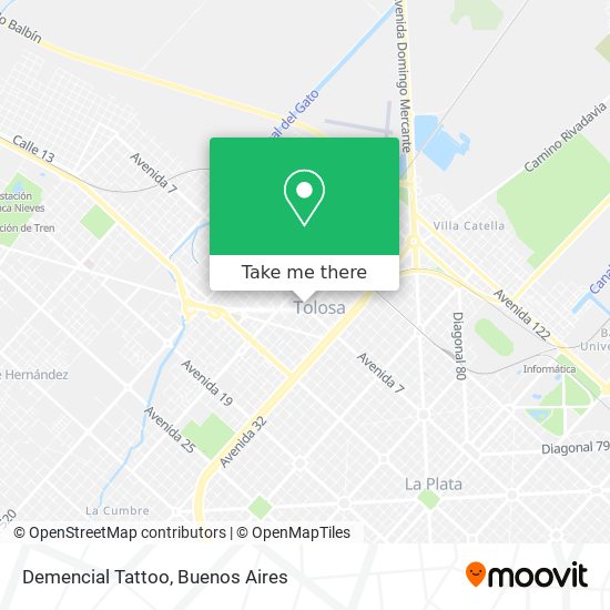 Mapa de Demencial Tattoo