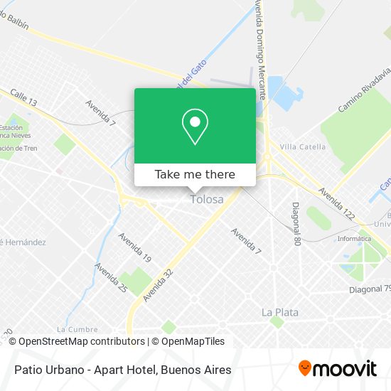 Patio Urbano - Apart Hotel map