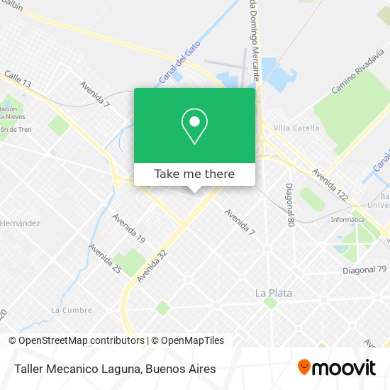 Taller Mecanico Laguna map