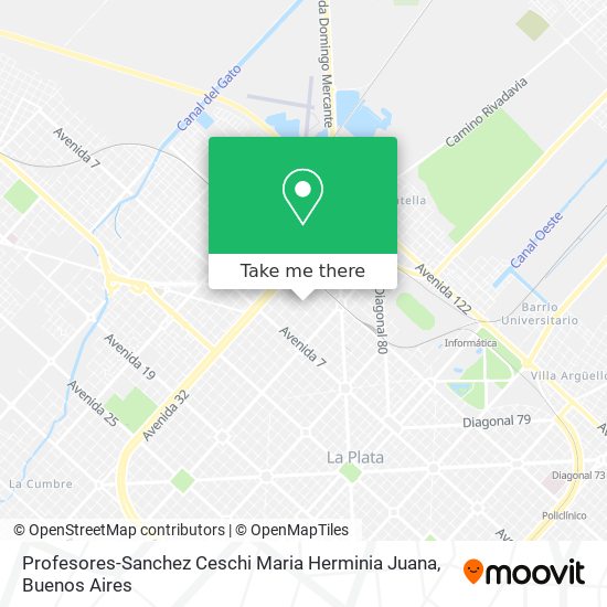 Profesores-Sanchez Ceschi Maria Herminia Juana map