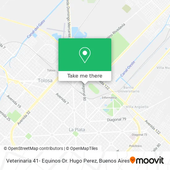 Mapa de Veterinaria 41- Equinos-Dr. Hugo Perez
