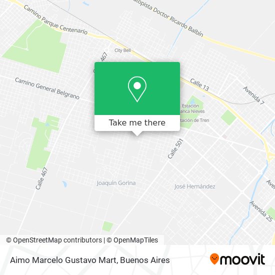 Aimo Marcelo Gustavo Mart map