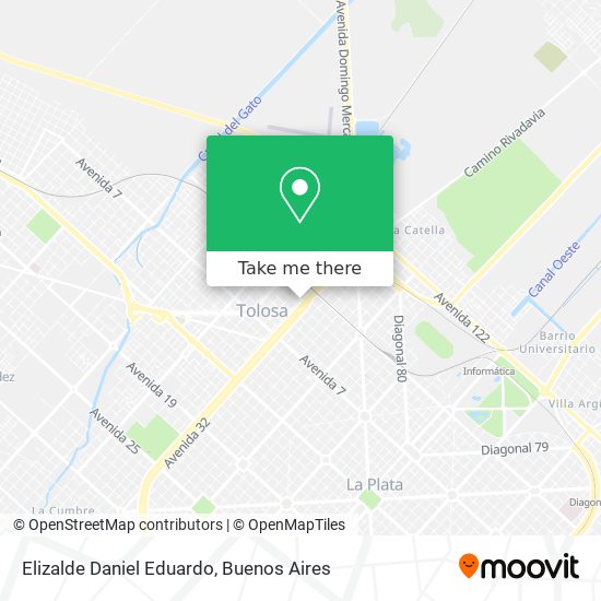 Elizalde Daniel Eduardo map