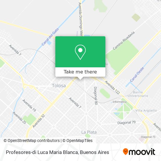 Profesores-di Luca Maria Blanca map