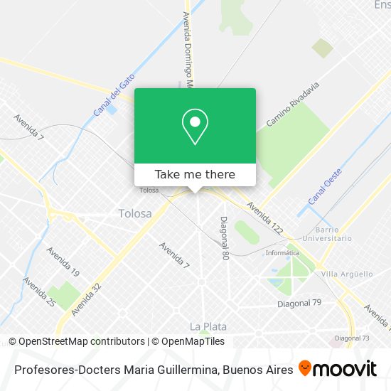Profesores-Docters Maria Guillermina map