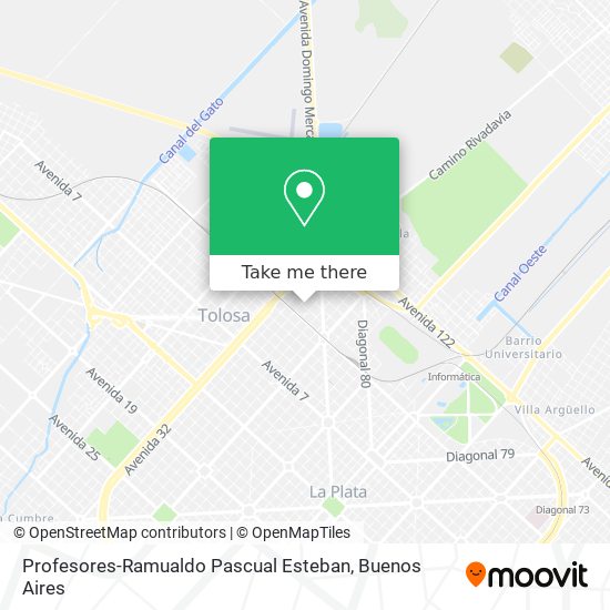Profesores-Ramualdo Pascual Esteban map