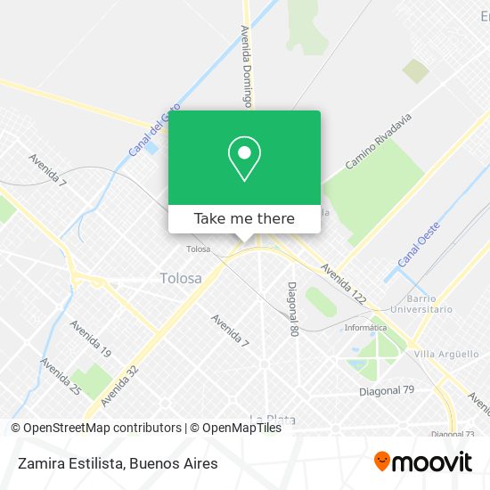 Zamira Estilista map