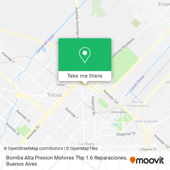 Bomba Alta Presion Motores Thp 1.6 Reparaciones map