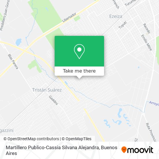 Mapa de Martillero Publico-Cassia Silvana Alejandra