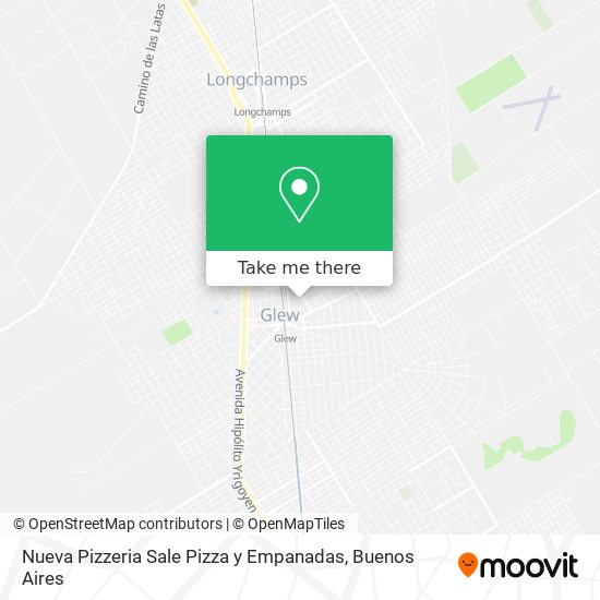 Nueva Pizzeria Sale Pizza y Empanadas map
