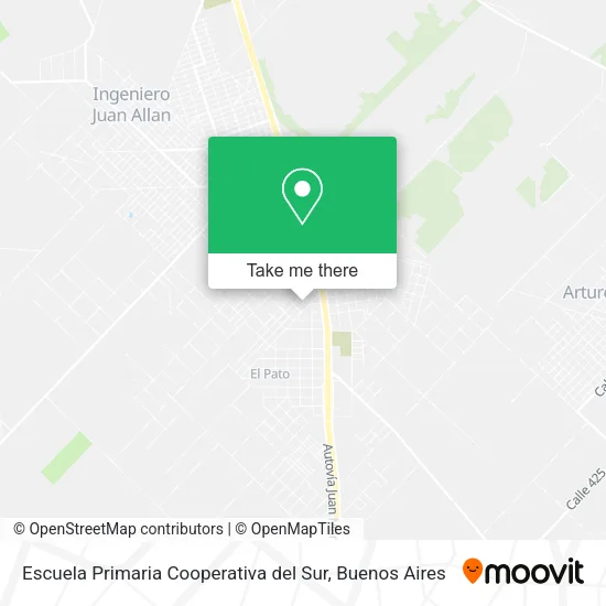 Escuela Primaria Cooperativa del Sur map