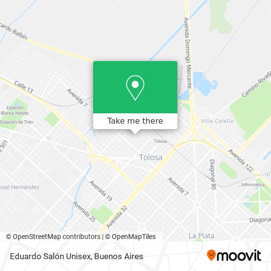 Mapa de Eduardo Salón Unisex
