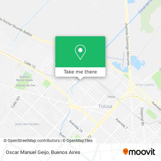 Oscar Manuel Geijo map