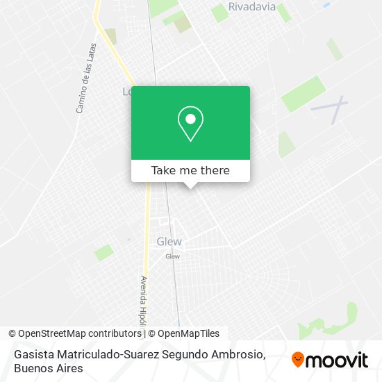 Gasista Matriculado-Suarez Segundo Ambrosio map