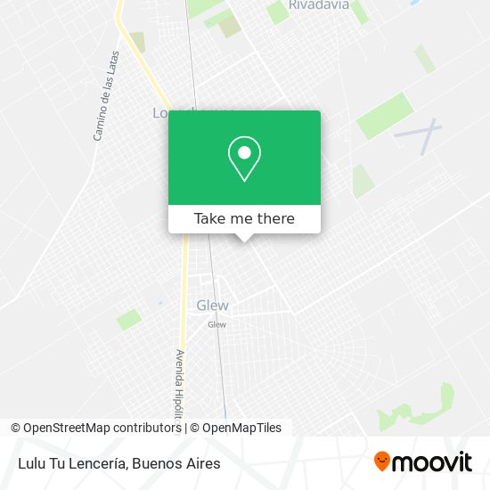 Lulu Tu Lencería map