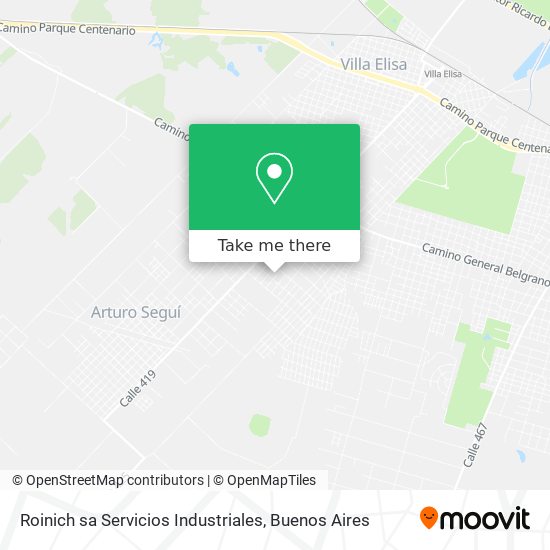 Roinich sa Servicios Industriales map