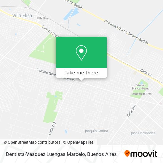 Dentista-Vasquez Luengas Marcelo map