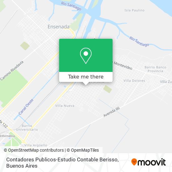 Mapa de Contadores Publicos-Estudio Contable Berisso