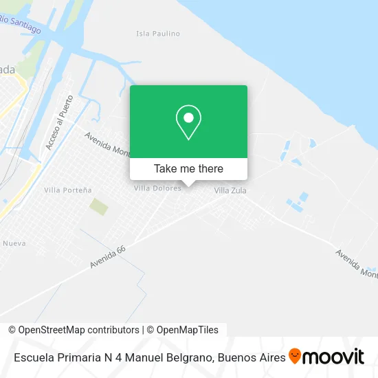 Escuela Primaria N 4 Manuel Belgrano map