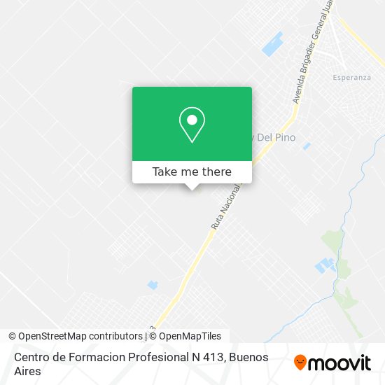 Centro de Formacion Profesional N 413 map