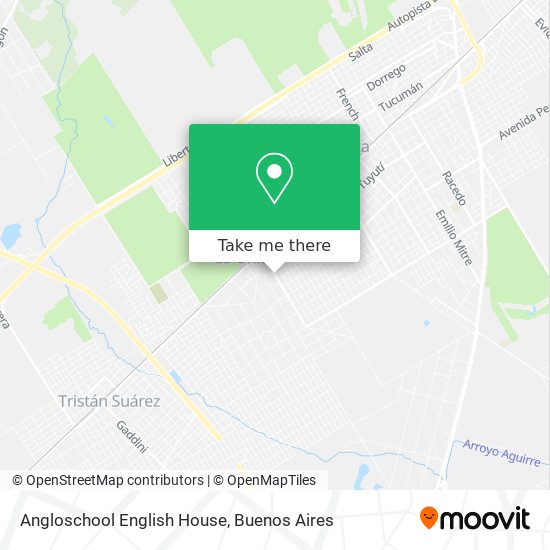 Angloschool English House map