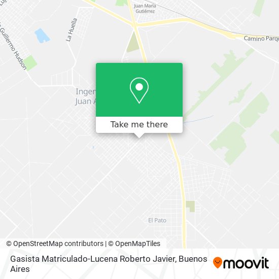 Mapa de Gasista Matriculado-Lucena Roberto Javier