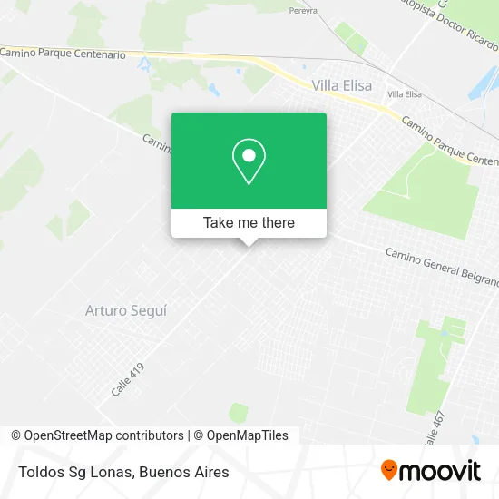 Mapa de Toldos Sg Lonas