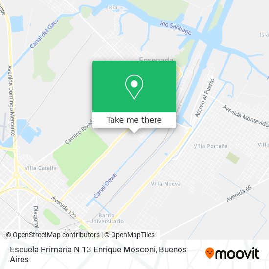 Escuela Primaria N 13 Enrique Mosconi map