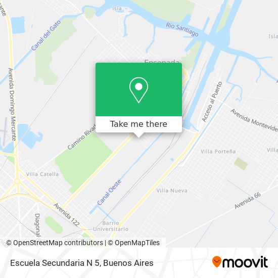 Escuela Secundaria N 5 map