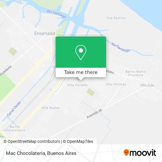 Mac Chocolateria map