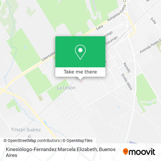 Kinesiólogo-Fernandez Marcela Elizabeth map