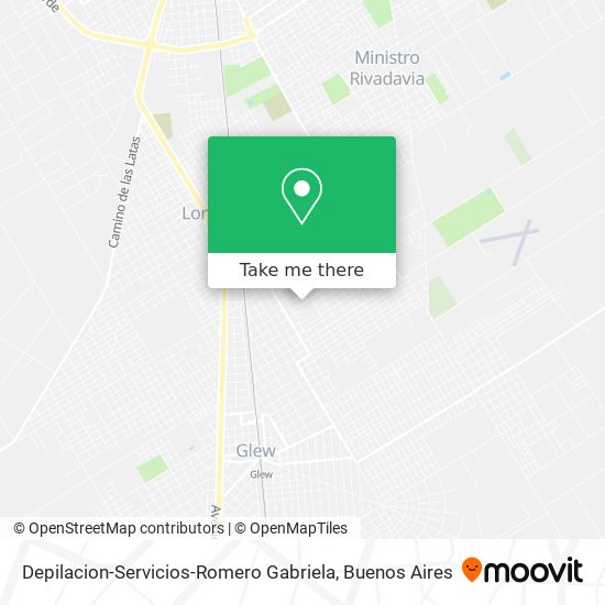 Depilacion-Servicios-Romero Gabriela map