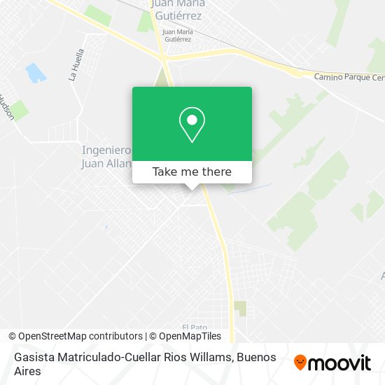 Gasista Matriculado-Cuellar Rios Willams map