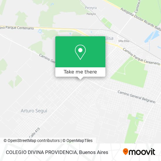 Mapa de COLEGIO DIVINA PROVIDENCIA