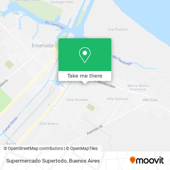 Mapa de Supermercado Supertodo