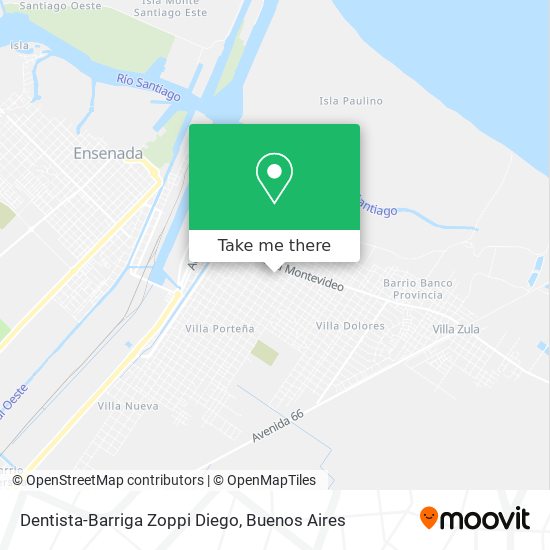 Dentista-Barriga Zoppi Diego map
