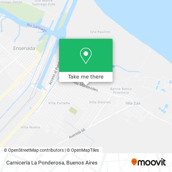 Carnicería La Ponderosa map