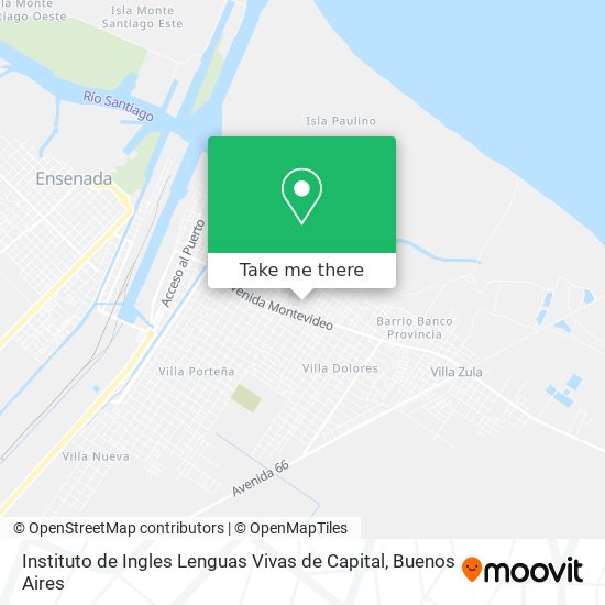 Mapa de Instituto de Ingles Lenguas Vivas de Capital