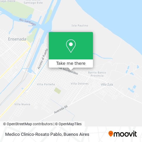Medico Clinico-Rosato Pablo map