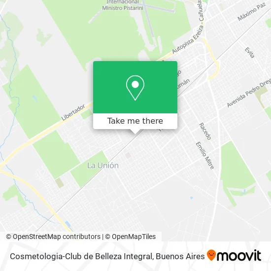 Mapa de Cosmetologia-Club de Belleza Integral