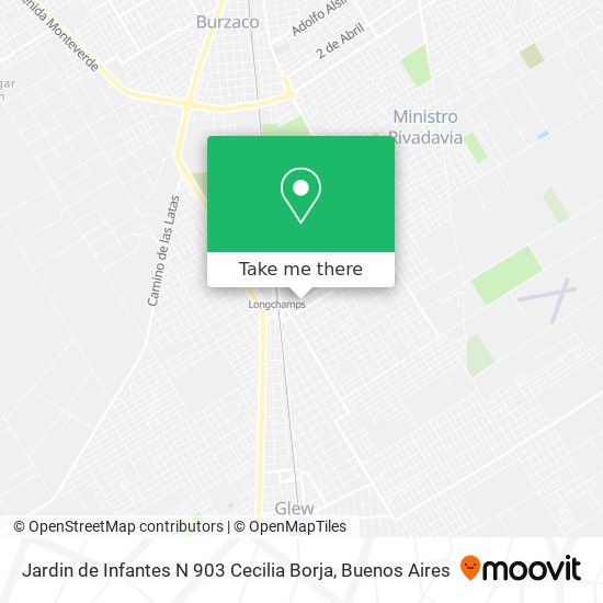 Mapa de Jardin de Infantes N 903 Cecilia Borja