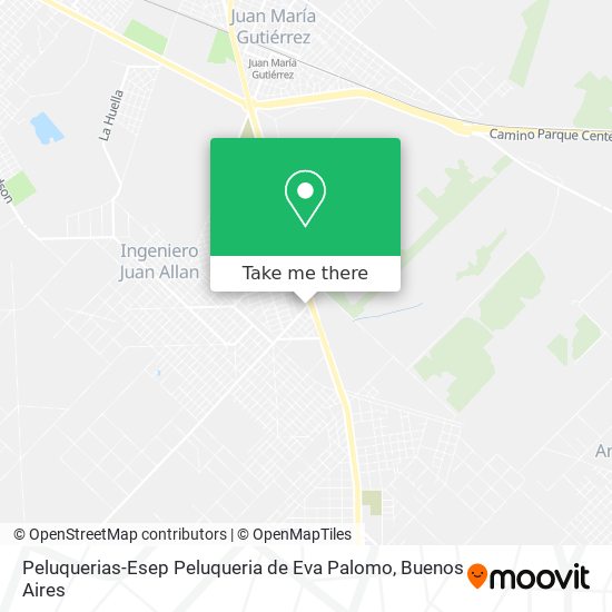 Peluquerias-Esep Peluqueria de Eva Palomo map