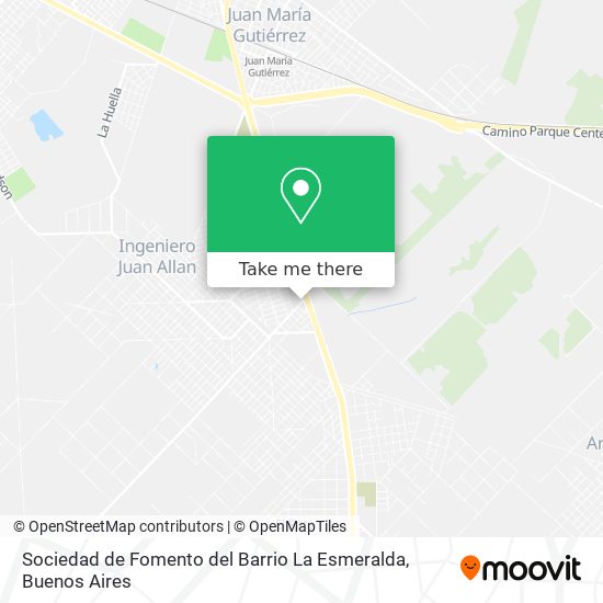 Sociedad de Fomento del Barrio La Esmeralda map