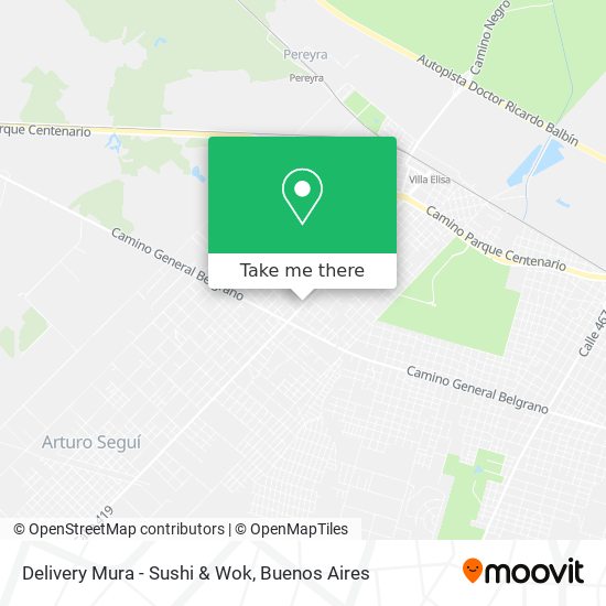 Delivery Mura - Sushi & Wok map