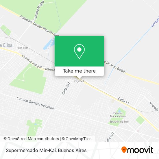 Mapa de Supermercado Min-Kai