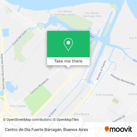 Centro de Día Fuerte Barragán map