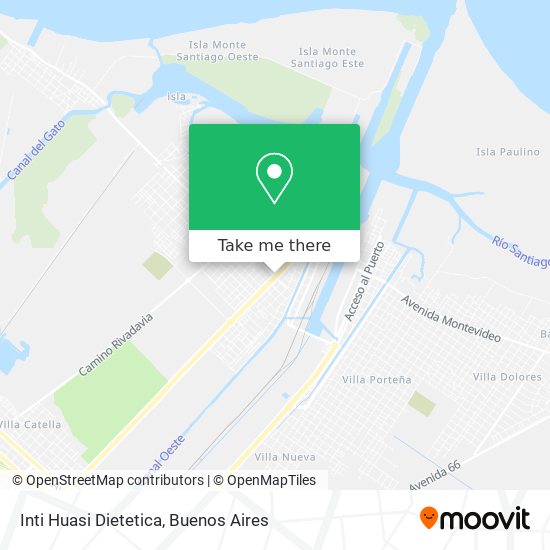 Inti Huasi Dietetica map
