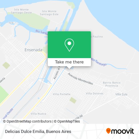 Mapa de Delicias Dulce Emilia