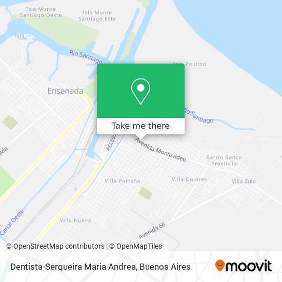 Mapa de Dentista-Serqueira Maria Andrea